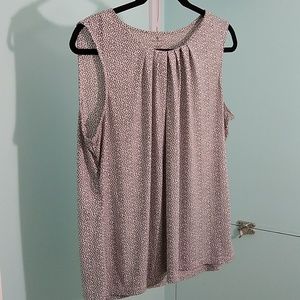 Black and White woman's top